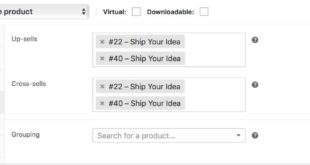 Export Woocommerce Related Crosssell Upsell Products